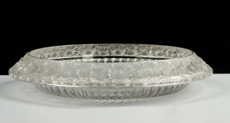 SKÅLFAT, glas, Lalique, France.