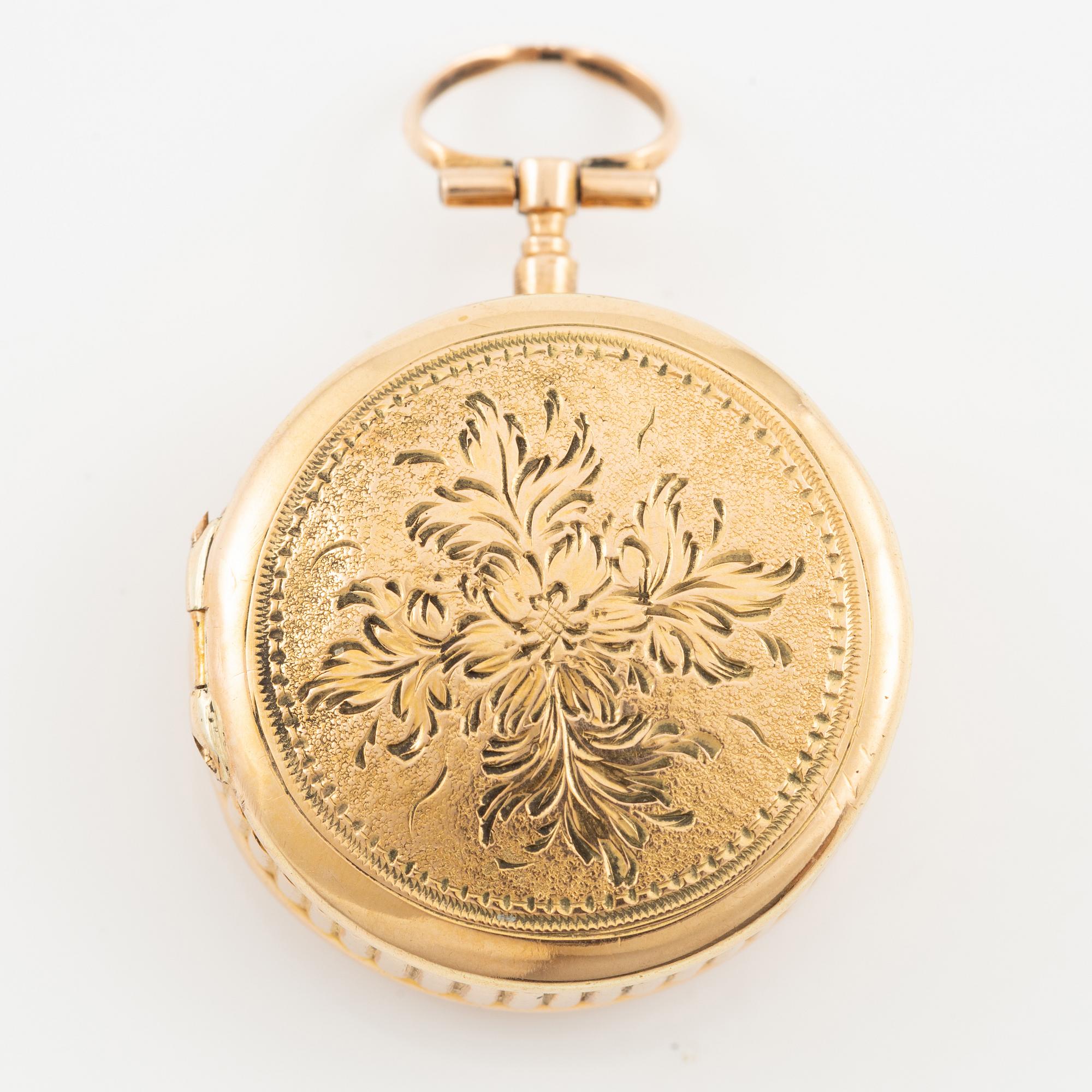 Medaljong, 18K guld.