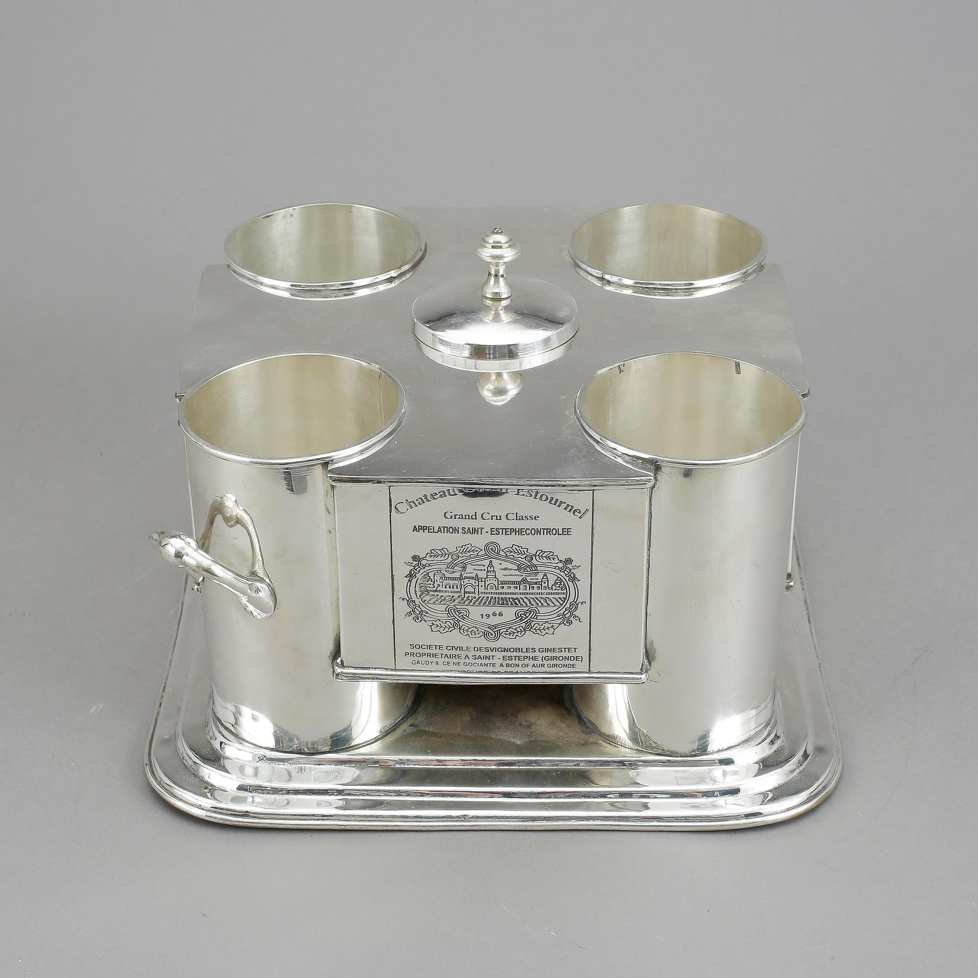 VINKYLARE, vitmetall, 1900/2000-tal.