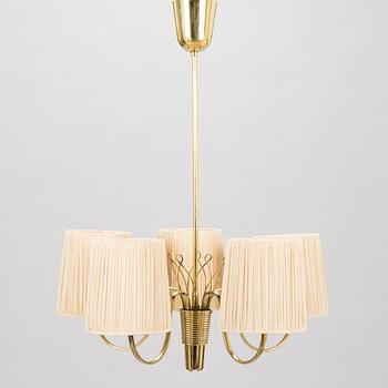 Paavo Tynell, A mid-20th century '9031' chandelier for Taito, Finland.