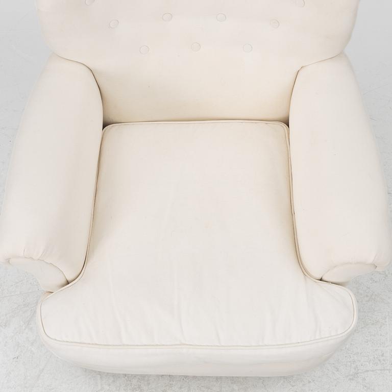 Josef Frank, fåtölj, modell 336, Firma Svenskt Tenn.