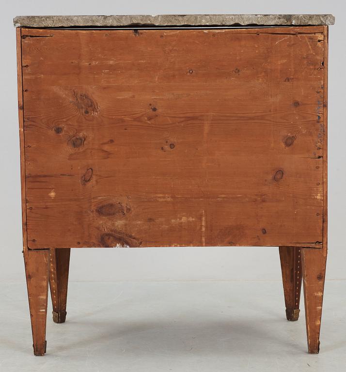 A Gustavian commode by N P Stenström, master 1781.