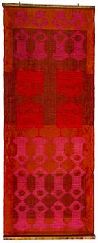 Viena Mertsalmi, tapestry, signed and dated 1968.
