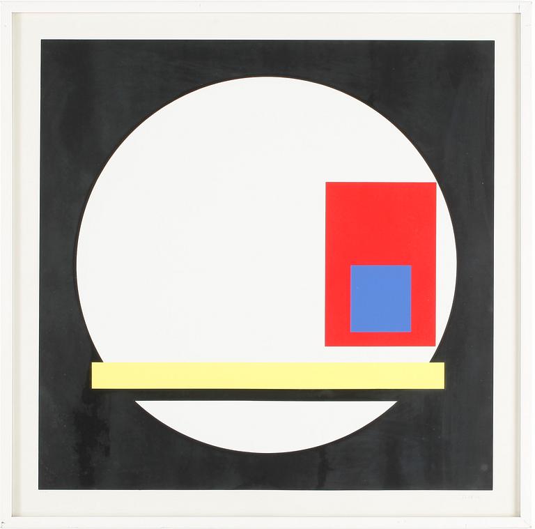 JEAN GORIN, färgserigrafi, signerad och numrerad 5/175.