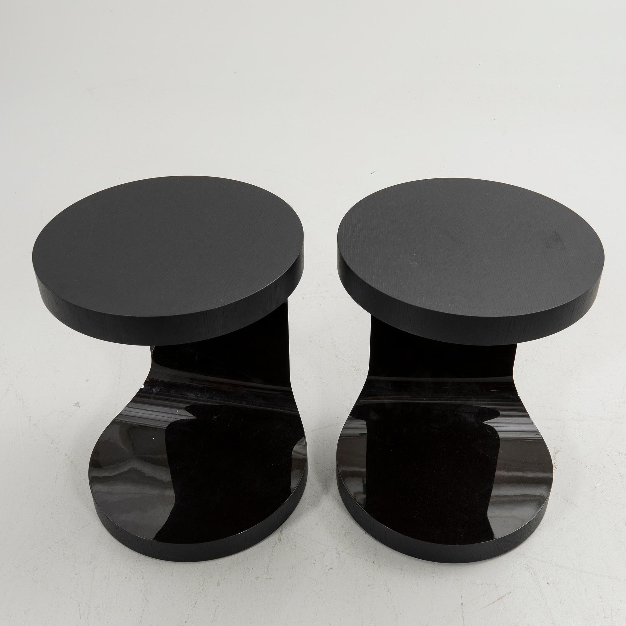 Gordon Guillaumier, side table, a pair, "Cernobbio", for Minotti, Italy.