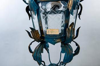 Taklyktor, 3 st, 1900-talets mitt.