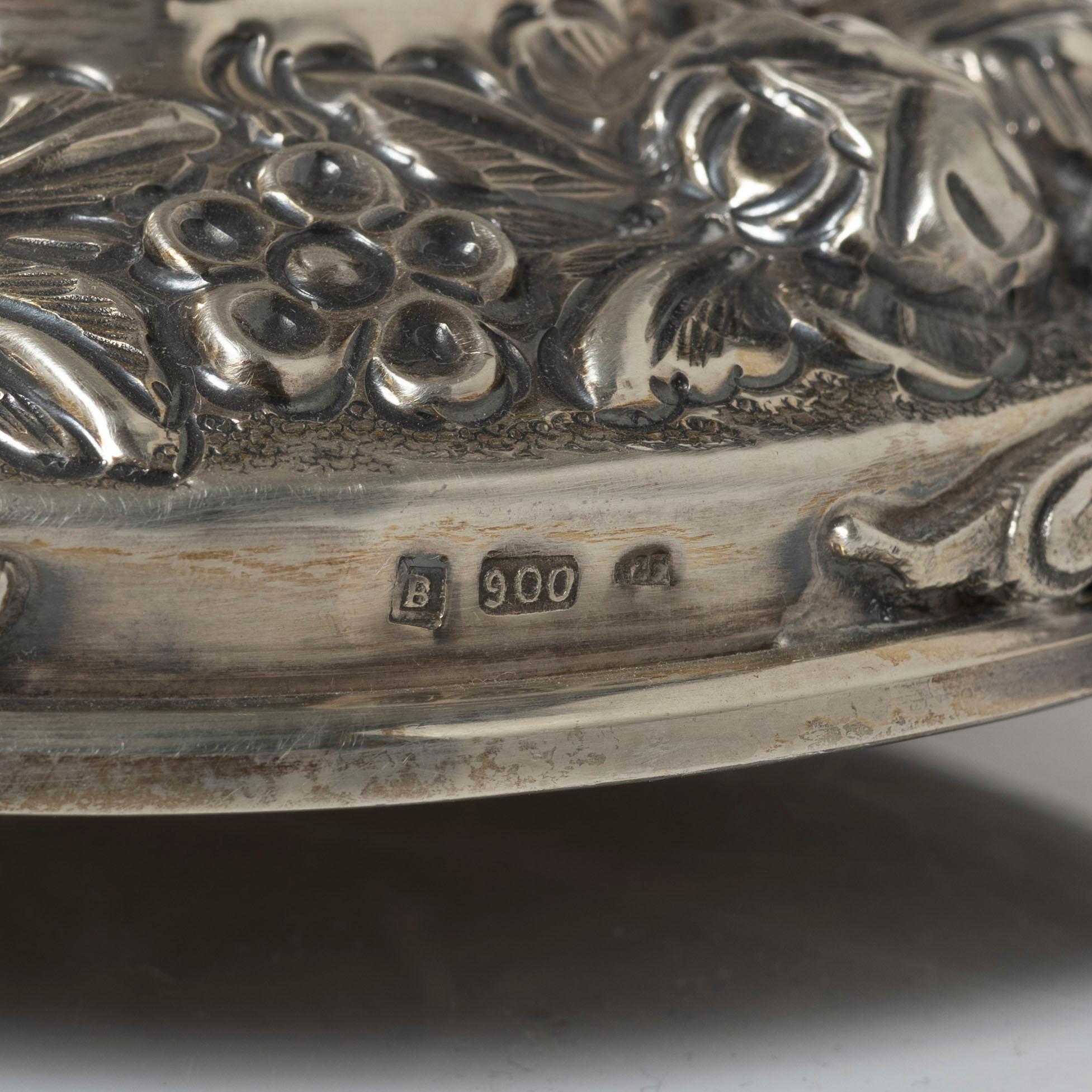 Kandelabrar, ett par, silver, 1900-tal.