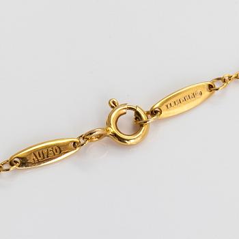 Tiffany & Co, Elsa Peretti, necklace, 'Diamonds by the Yard', 18K gold with a diamond approx. 0.05 ct.