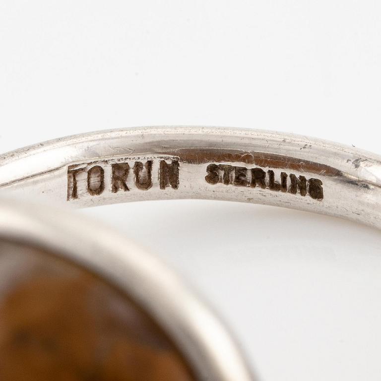 Vivianna Torun Bülow-Hübe, a ring, sterling silver with quartz, Jakarta, Indonesia.