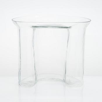 Timo Sarpaneva, a 1960's art glass object, signed Timo Sarpaneva.