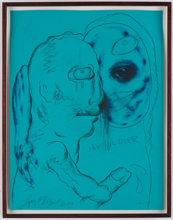 Bjarne Melgaard & Sverre Bjertnaes, "HIV Soldier".