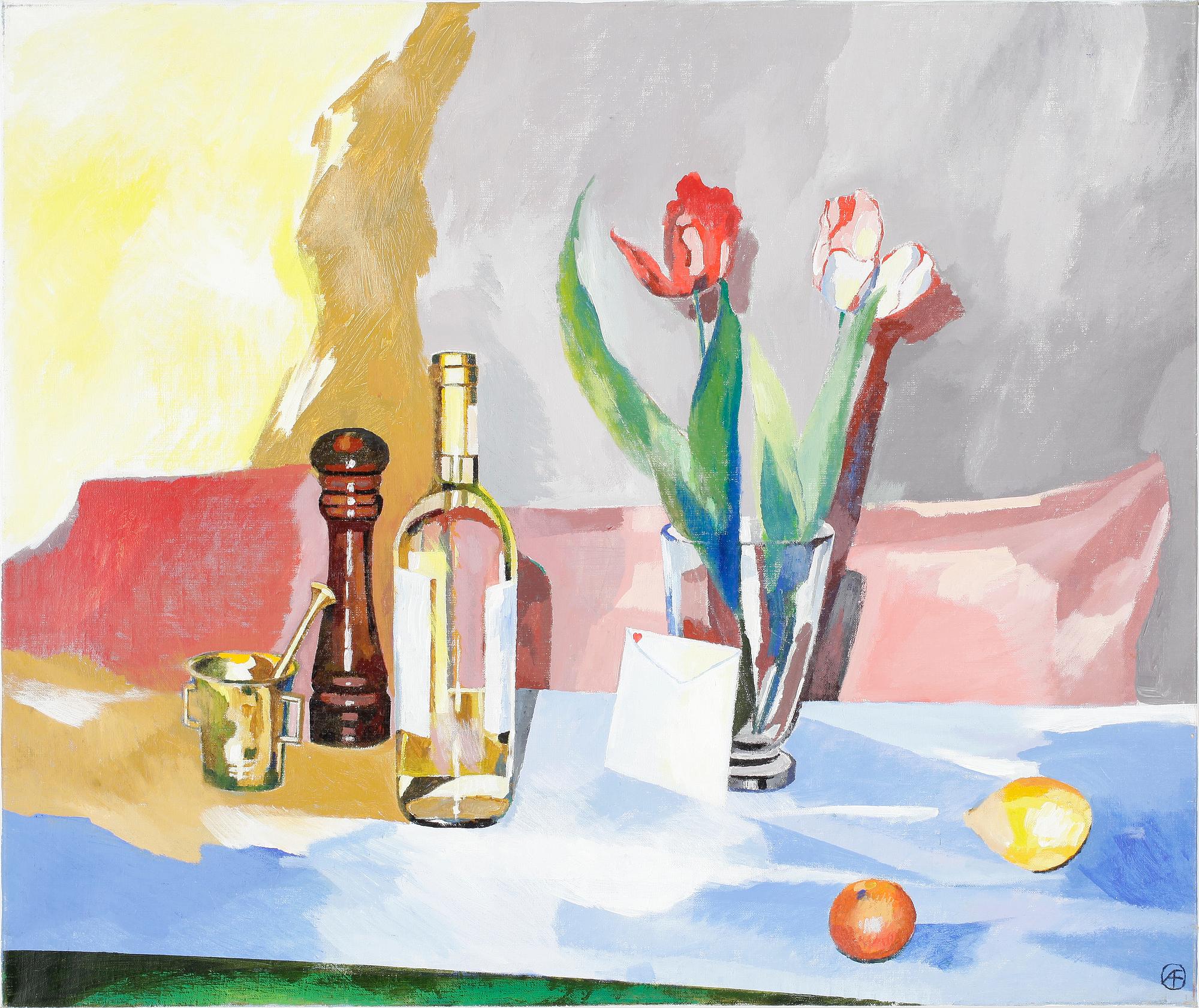 ANITA FRÖDING, olja på duk, monogramsignerad.