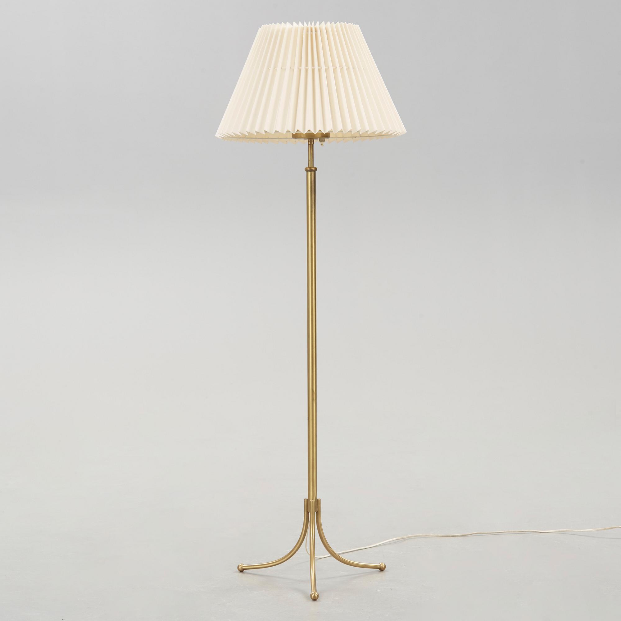 JOSEF FRANK, a brass floor lamp model 2326 for Firma Svenskt Tenn.