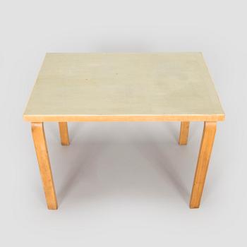 Alvar Aalto, pöytä, O.Y. Huonekalu- ja Rakennustyötehdas A.B. 1900-luvun puoliväli.