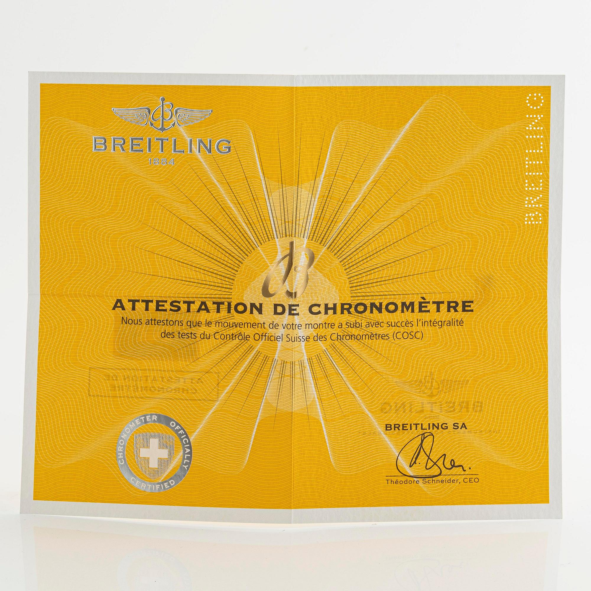 Breitling, Colt Skyracer, "Special Edition, Jet Team", ca 2019.