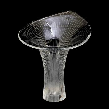 VAS samt FAT, glas, Tapio Wirkkala, Iittala, omkring 1900-talets mitt.