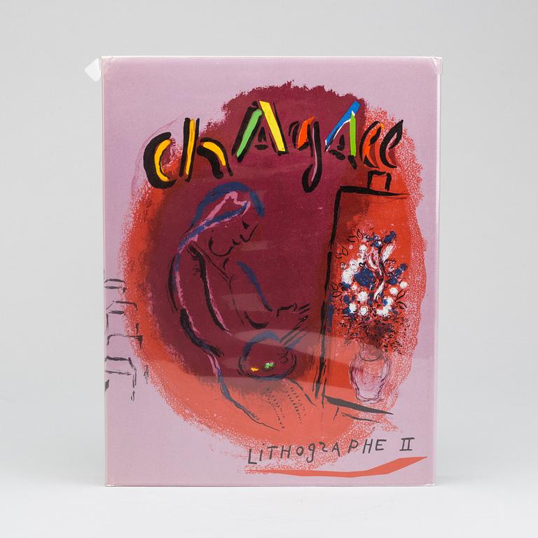 MARC CHAGALL,  Chagall lithographe I-IV 1960-74 vol.