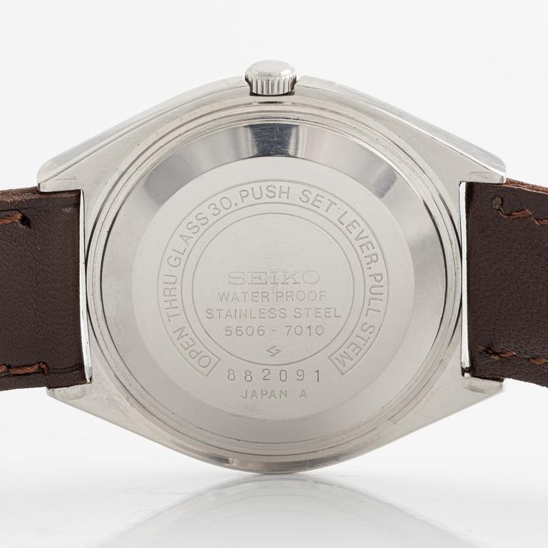 Seiko, Lord Matic, "Linen Dial", armbandsur, 37 mm.