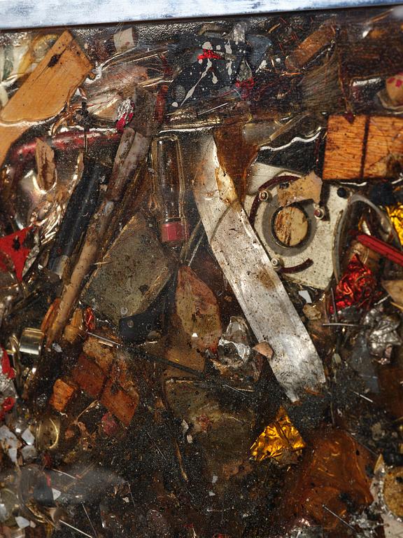 Arman (Armand Pierre Fernandez), "Poubelle d'Atelier".