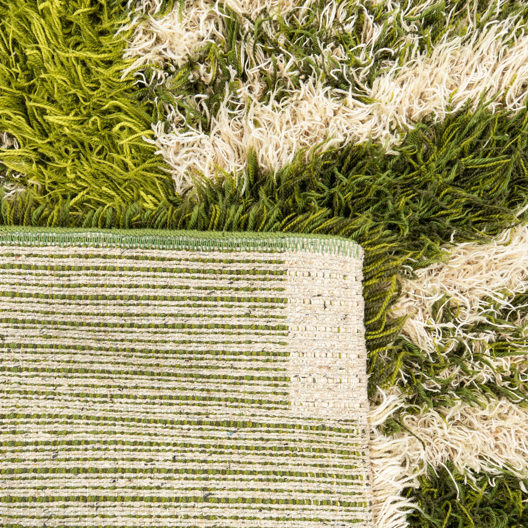 Rya rug "Estrad" Taberg machine-made, approx. 238x164 cm.