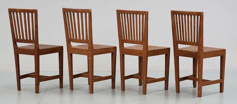 STOLAR, 4 st, allmoge, 1800-talets slut.