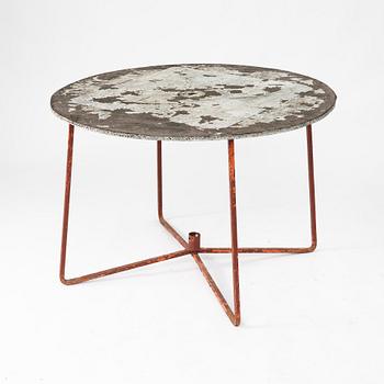 Trädgårdsstolar, sex stycken, samt bord, Brygerserien, Grythyttan, 1900-talets mitt.
