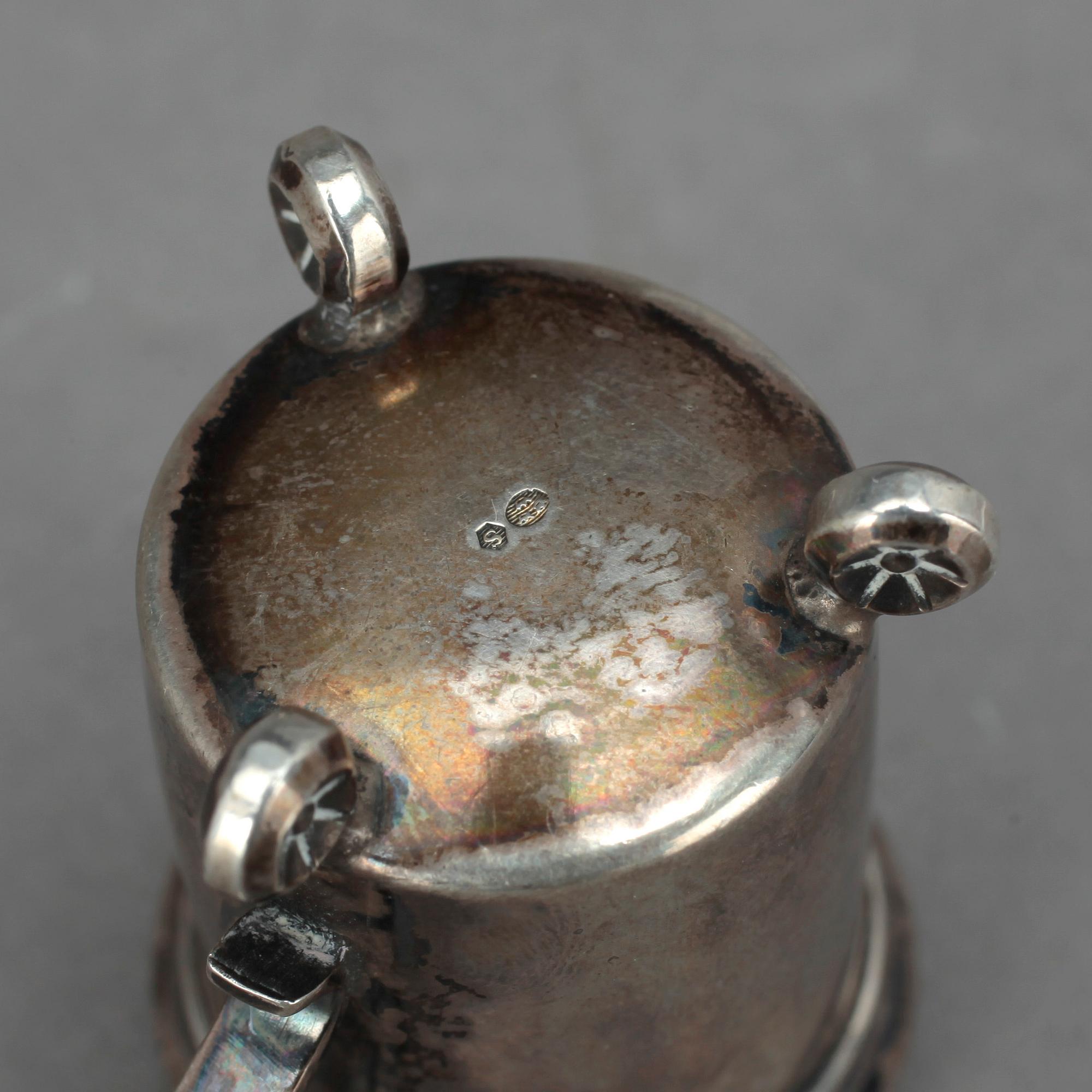 PARTI SILVER, 6 delar, 1900-tal. Vikt ca 122 gram.