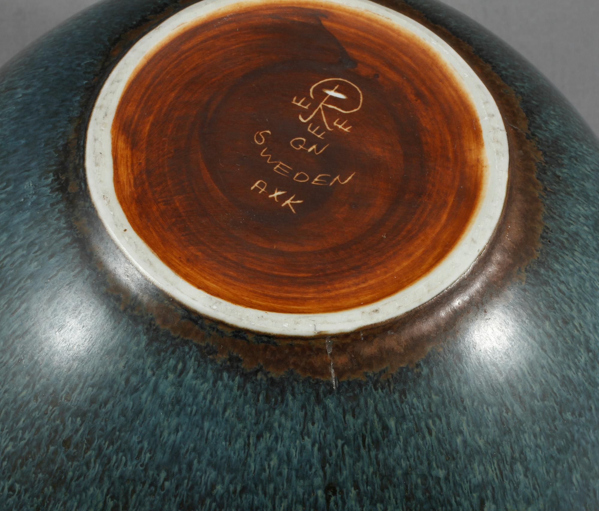 SKÅL, stengods, Gunnar Nylund, Rörstrand, 1900-talets andra hälft.