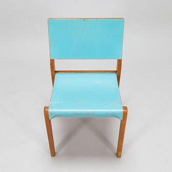 Alvar Aalto, a mid-20th century '611' chair for O.Y. Huonekalu- ja Rakennustyötehdas A.B.