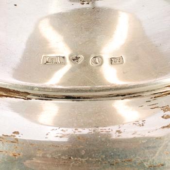 PARTI SILVER, 14 delar, bl.a. GAB, 1954, total vikt ca 1158 gram.