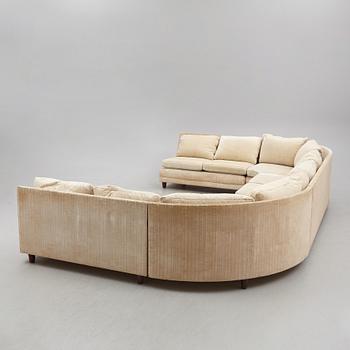 Modular sofa, 5 pieces, second half of the 20th Century.