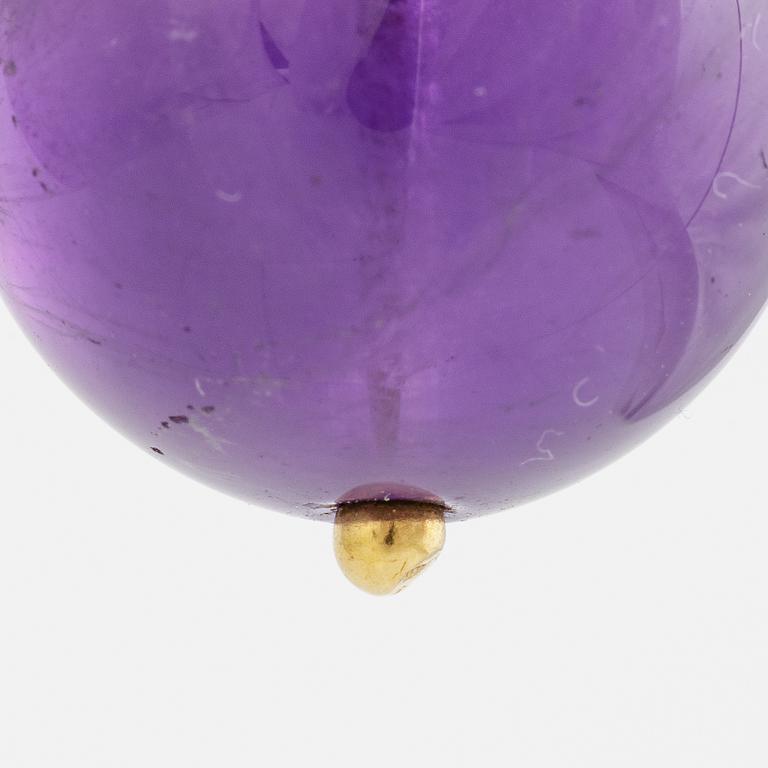 Hänge, Sandberg, 18K guld med ametist.