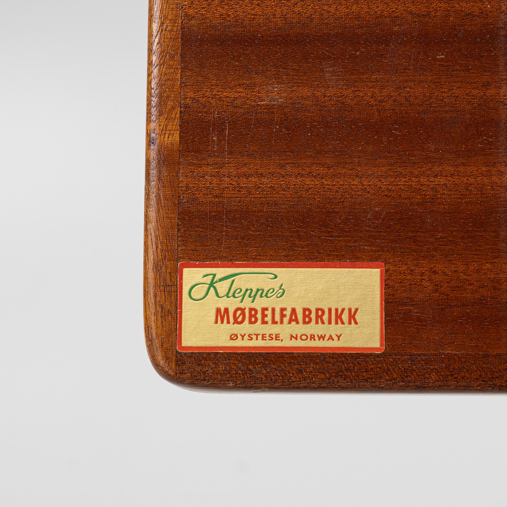 Bendt Winge, slagbord, Kleppes Møbelfabrik, Norge, 1960-tal.