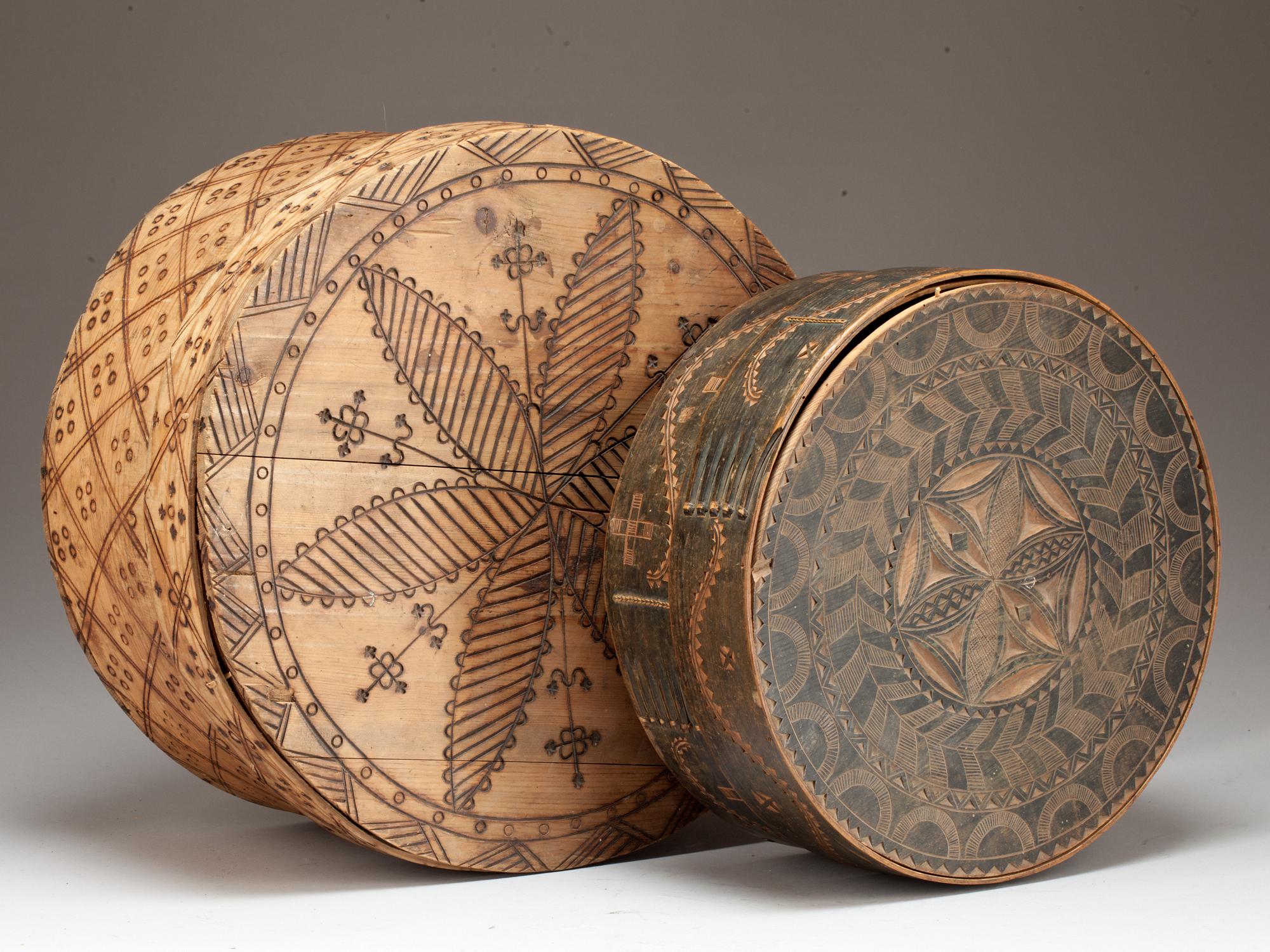 SVEPASKAR, 2 st, 1800-tal.