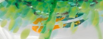 SKULPTUR, glas, Ernst Billgren, "And i Vas", Kosta Boda, begränsad utgåva, numrerad 8/30, signerad.