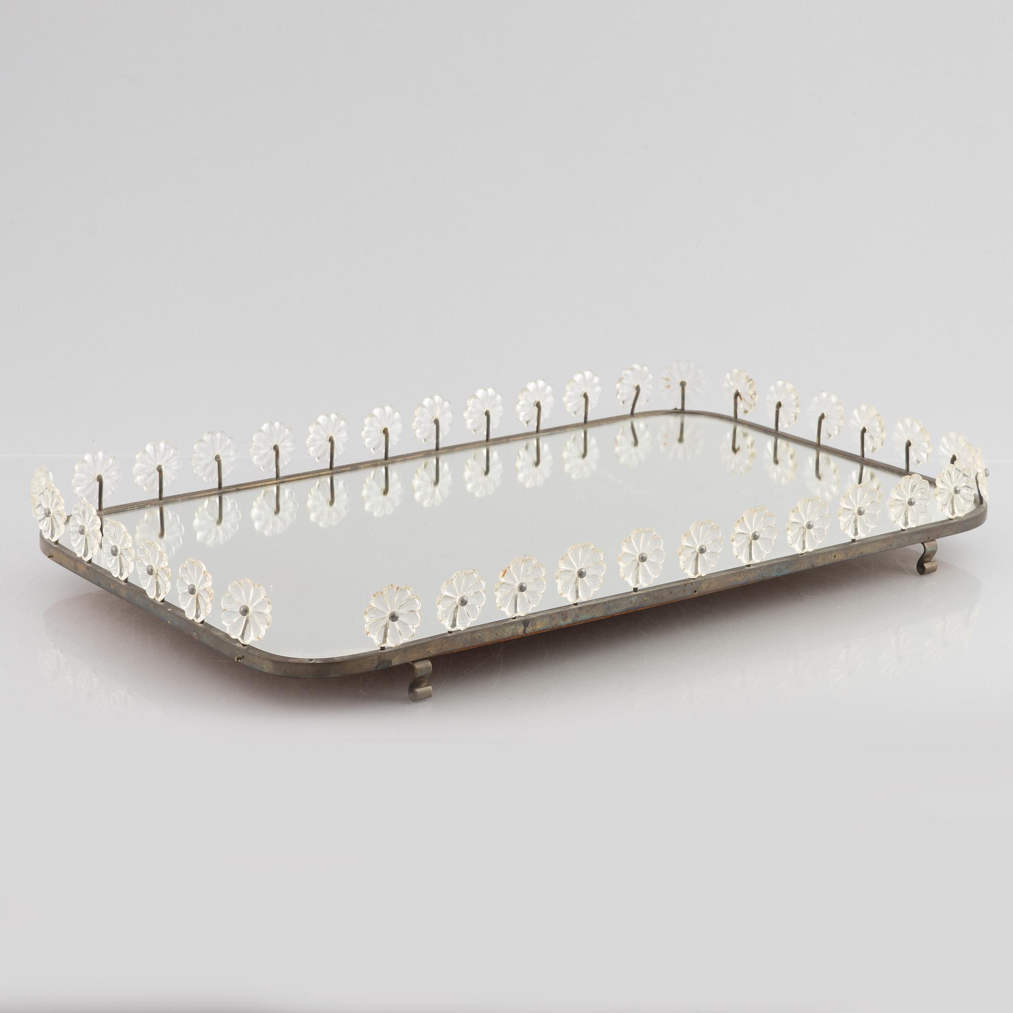 Firma Svenskt Tenn, a surtout de table, Stockholm, 1940s-50s.