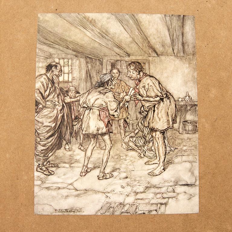 Arthur Rackham, book, “A Midnight's Dream”, no. 632/1000, 1908.