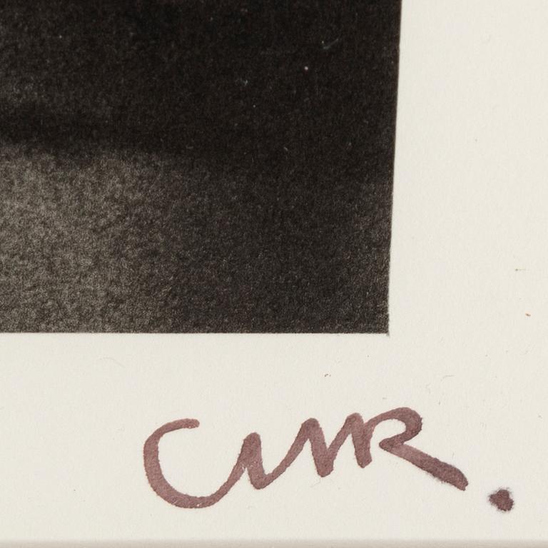 Christer Strömholm, fotografi signerad CHR.