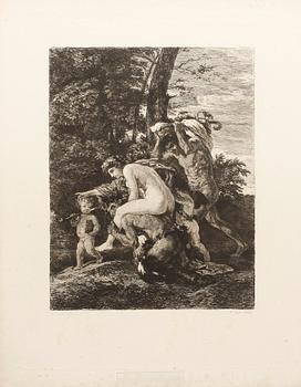 PARTI GRAFIK, ca 100 st, 1700-1900-tal.