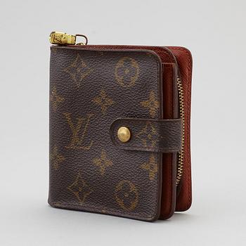 LOUIS VUITTON, a monogram canvas wallet.