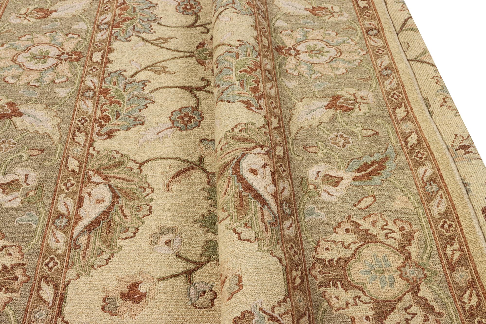 An oriental carpet with Mamluk design, c. 294 x 250 cm.