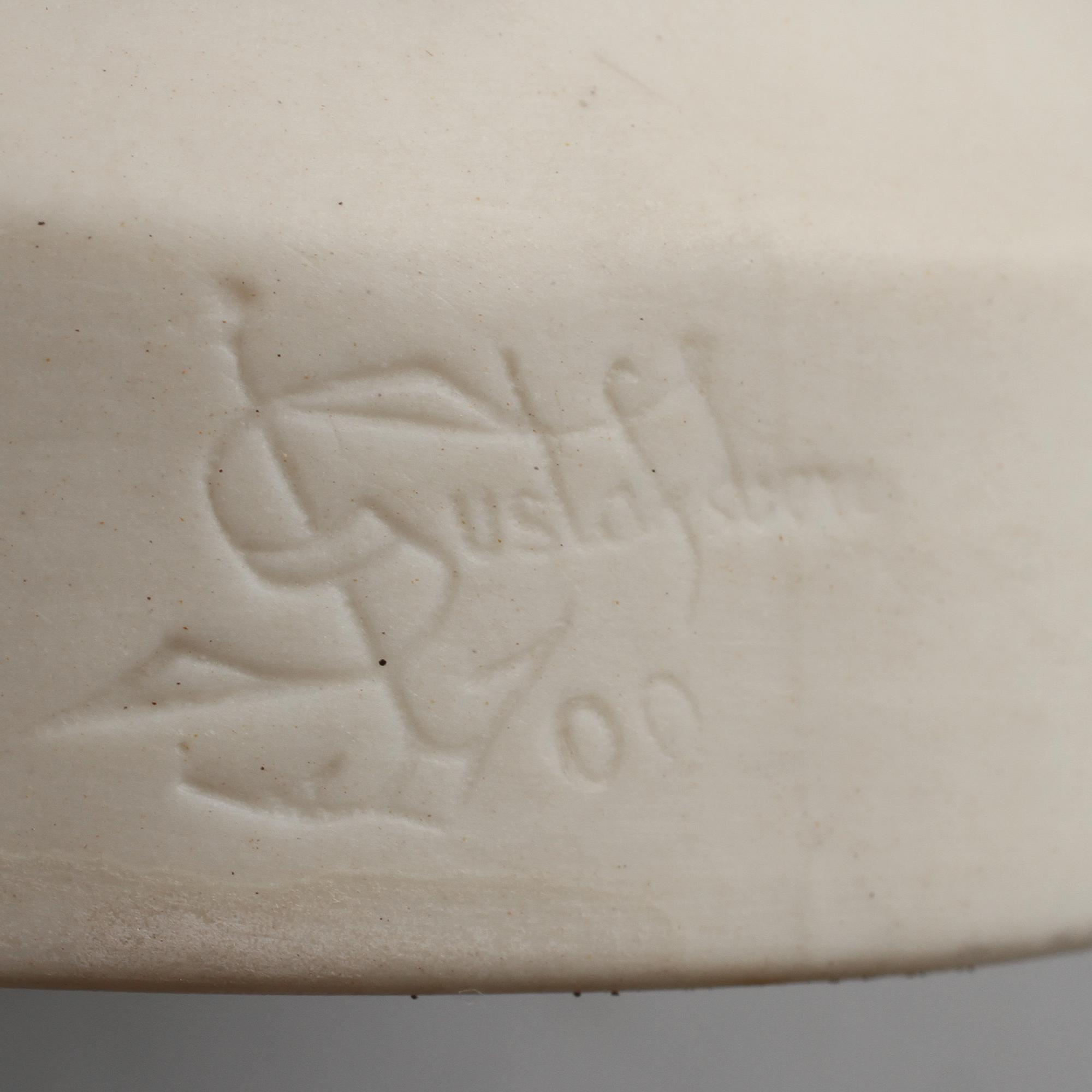 FIGURINER, 2 st, parian, Gustafsberg, omkring 1900.
