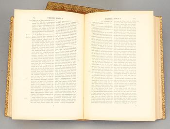 SAMUEL VON PUFENDORF, 2 vol, Konung Carl X Gustafs bragder, numrerad 70/300, Stockholm 1915.