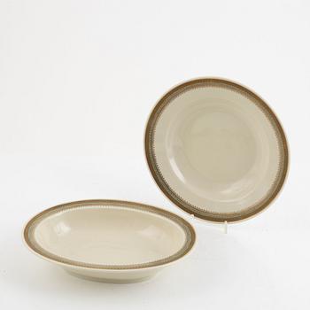 A 69-piece porcelain dinner service, Johann Haviland, Bavaria.