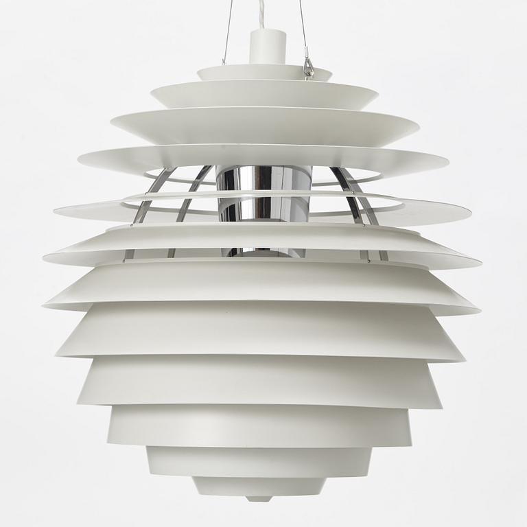 Poul Henningsen, taklampa, "PH Globe/Louvre", Louis Poulsen, Danmark.