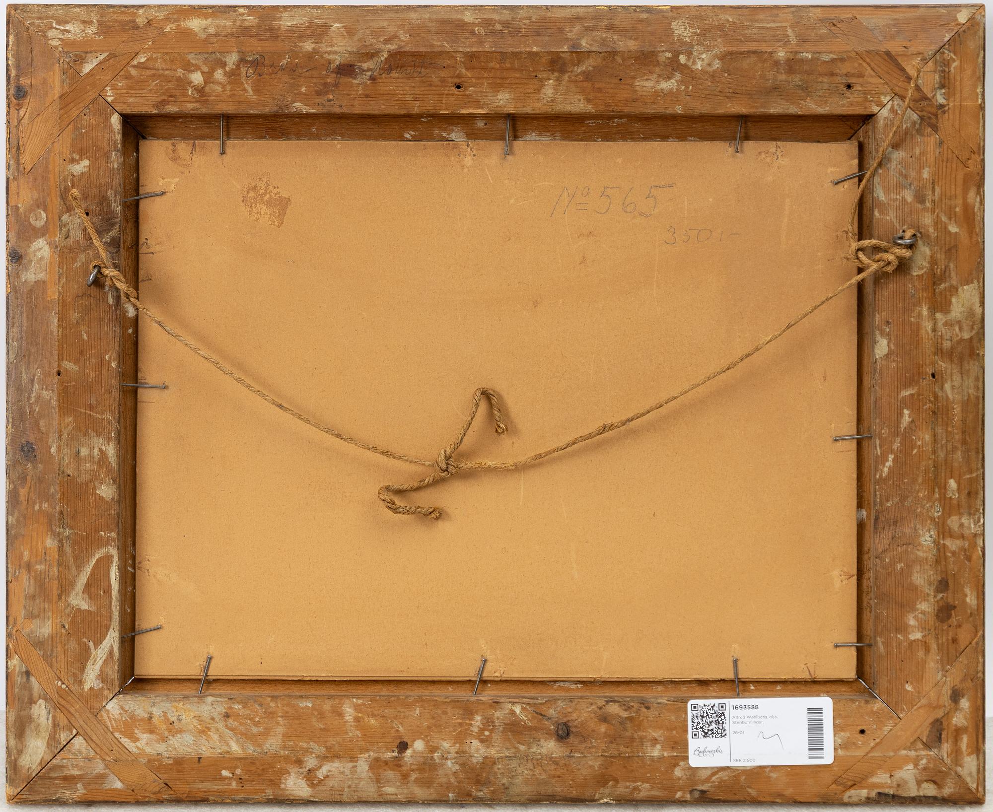 Alfred Wahlberg, Giant box.