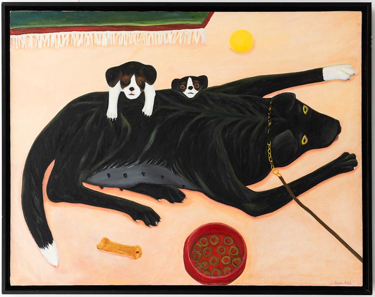 Amalia Årfelt, Tick with puppies.