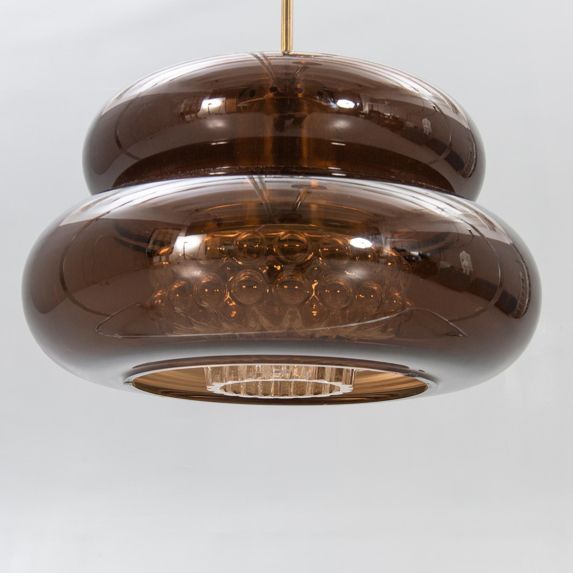 Carl Fagerlund, Orrefors, Taklampa, "Bubblan", 1900-talets andra hälft.