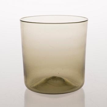 A model Purnukka KF 212 glass vase, signed K. Franck Nuutajärvi Notsjö -55.