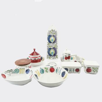 Marianne Westman, 12-piece "Picknick" service, Rörstrand porcelain.